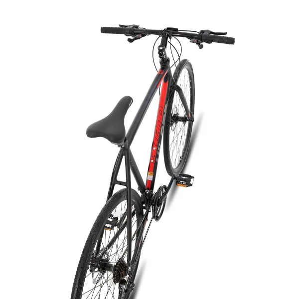 HILAND 700C Road Bike | 14-Speed Lightweight Aluminum Frame Racing Bicycle for City Commuting, Men & Women - Image 3