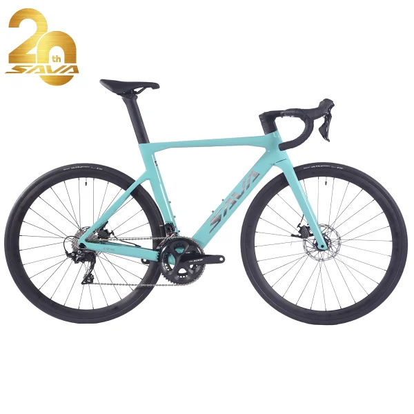 SAVA 20th Anniversary Road Bike | Full Carbon Fiber Racing Bicycle with 22-Speed Kit & Integrated Handlebar - Image 6