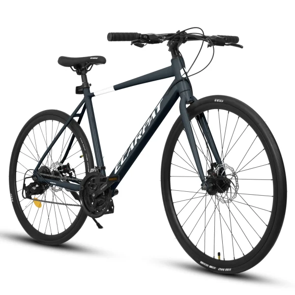 Ecarpat 700C Road Bike | 24-Speed Racing Bicycle with Aluminum/Steel Frame and Disc Brakes for Men & Women - Image 7