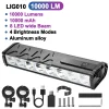 NEWBOLER 10000-Lumen Waterproof Bicycle Light | USB Rechargeable 10000mAh Front Bike Lamp for MTB & Road Cycling - Image 7