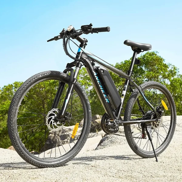 Electric Bike for Adults | 750W Peak Motor 26" Mountain Commuter E-Bike, 22MPH Speed, 55-Mile Range - Image 2