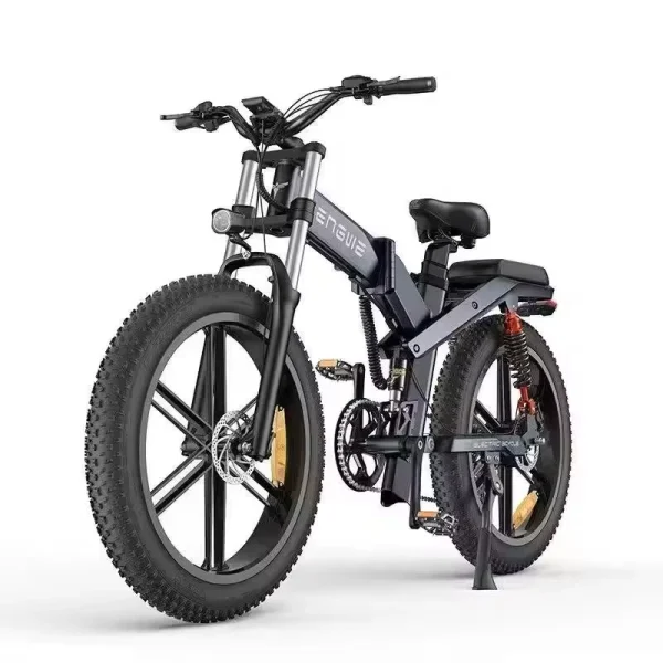 2024 New Hot Sale Women’s E-Bike | 26-Inch Fat Tire Electric Bicycle with Shock Absorption - Image 3