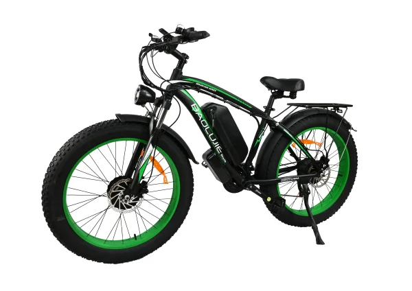 Baolujie 2000W Electric Bike | 35MPH Fat Tire Ebike for Adults with 20Ah Removable Battery, 26”x4” Tires, 80-Mile Range - Image 9