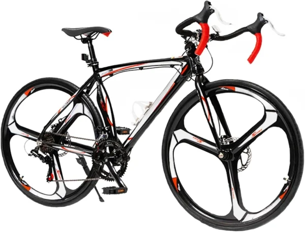 14-21 Speed Road Bike | Lightweight Aluminum Alloy Frame, 700C Wheels, Dual Disc/V Brakes, Adult Racing Bicycle - Image 7