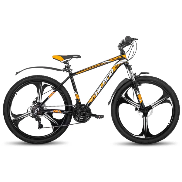 Hiland Mountain Bike | Shimano 21-Speed Aluminum Frame, 26-Inch Wheels, Disc Brakes for Men & Women - Image 9