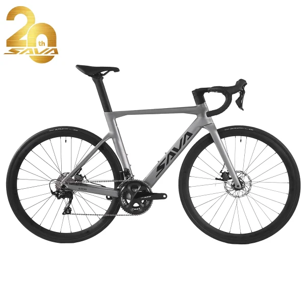 SAVA 20th Anniversary Road Bike | Full Carbon Fiber Racing Bicycle with 22-Speed Kit & Integrated Handlebar - Image 8