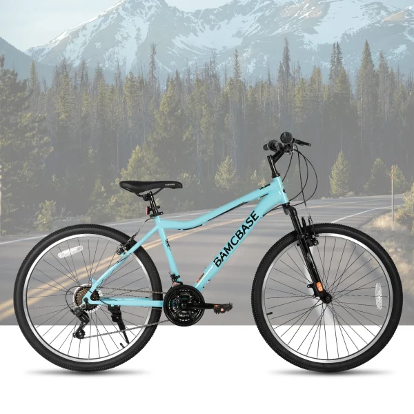 Hiland 26-Inch Women’s Mountain Bike | 21-Speed Steel Frame MTB with Suspension Fork - Image 6