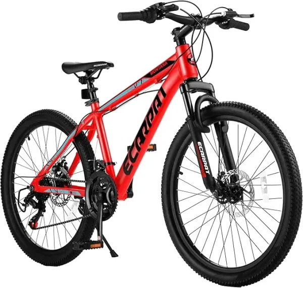 AQMountain Bike | Dual Full Suspension 21-Speed Aluminum/Steel Bicycle for Students & Beach Rides - Image 10