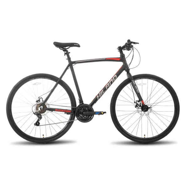 HILAND 700C Road Bike | 14-Speed Lightweight Aluminum Frame Racing Bicycle for City Commuting, Men & Women - Image 2