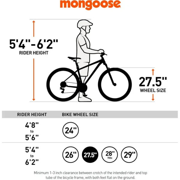 AQMongoose Switchback Comp Trail Mountain Bike | Hardtail, Disc Brakes, Aluminum Frame (S, M, L) - Image 6