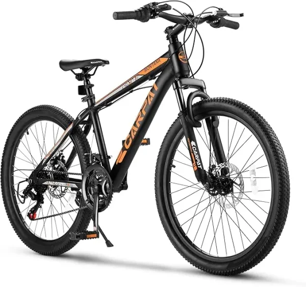 AQMountain Bike | Dual Full Suspension 21-Speed Aluminum/Steel Bicycle for Students & Beach Rides - Image 9