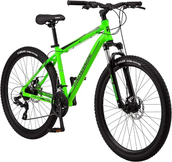 AQMongoose Switchback Comp Trail Mountain Bike | Hardtail, Disc Brakes, Aluminum Frame (S, M, L) - Image 12