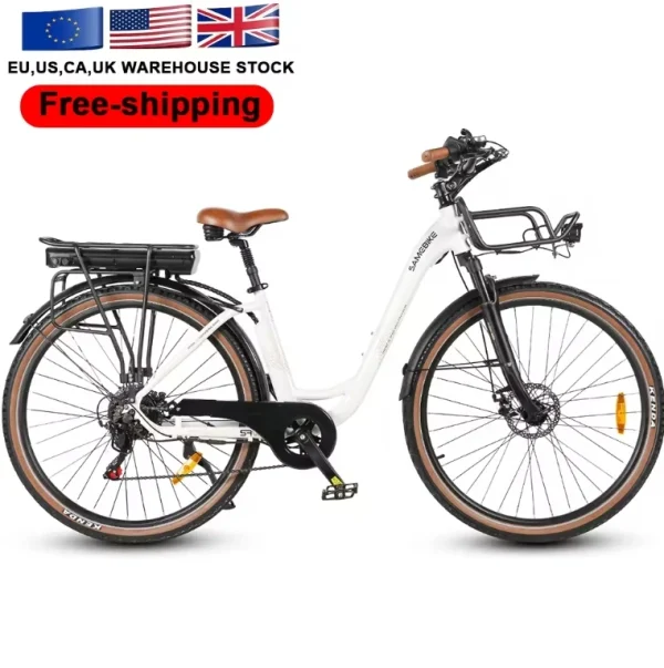 EU Stock 28-Inch City E-Bike | 500W 36V 13Ah Electric Road Bike 7-Speed - Image 8