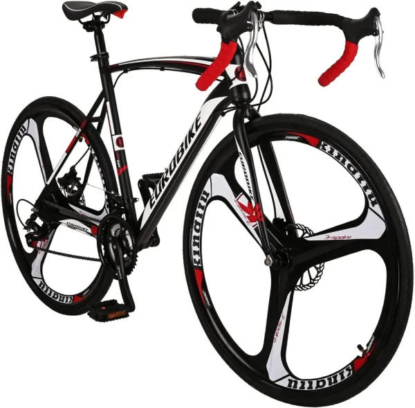 XC550 21-Speed Road Bike | 700C Race Bicycle with Disc Brakes | Ideal for Men & Women | Beginner to Intermediate Cyclists - Image 3