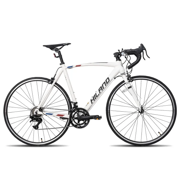 Hiland 700C Road Bike | 14-Speed Lightweight Aluminum Racing Bike | Commuter Bicycle for Men & Women - Image 7