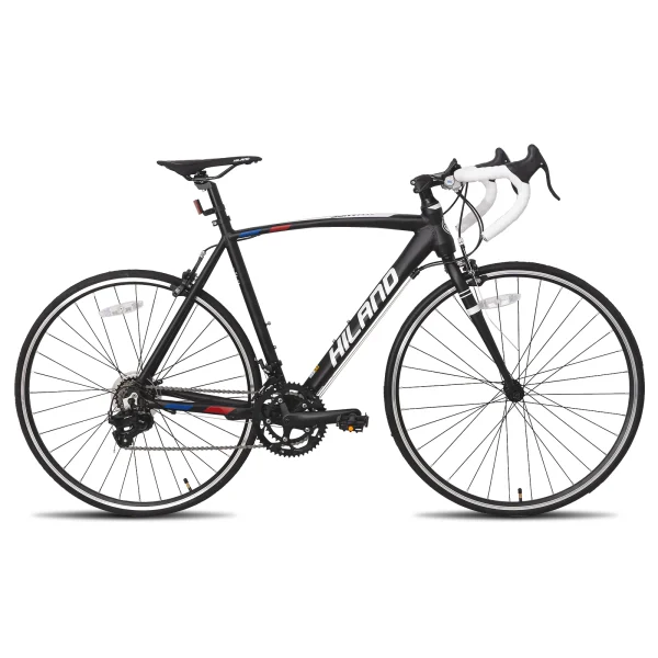 Hiland 700C Road Bike | 14-Speed Lightweight Aluminum Racing Bike | Commuter Bicycle for Men & Women - Image 8